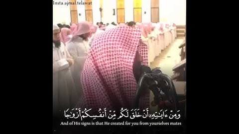 القارئ محمد اللحيدان .. ترتيل بديع ( ومن آياته أن خلقكم .. )