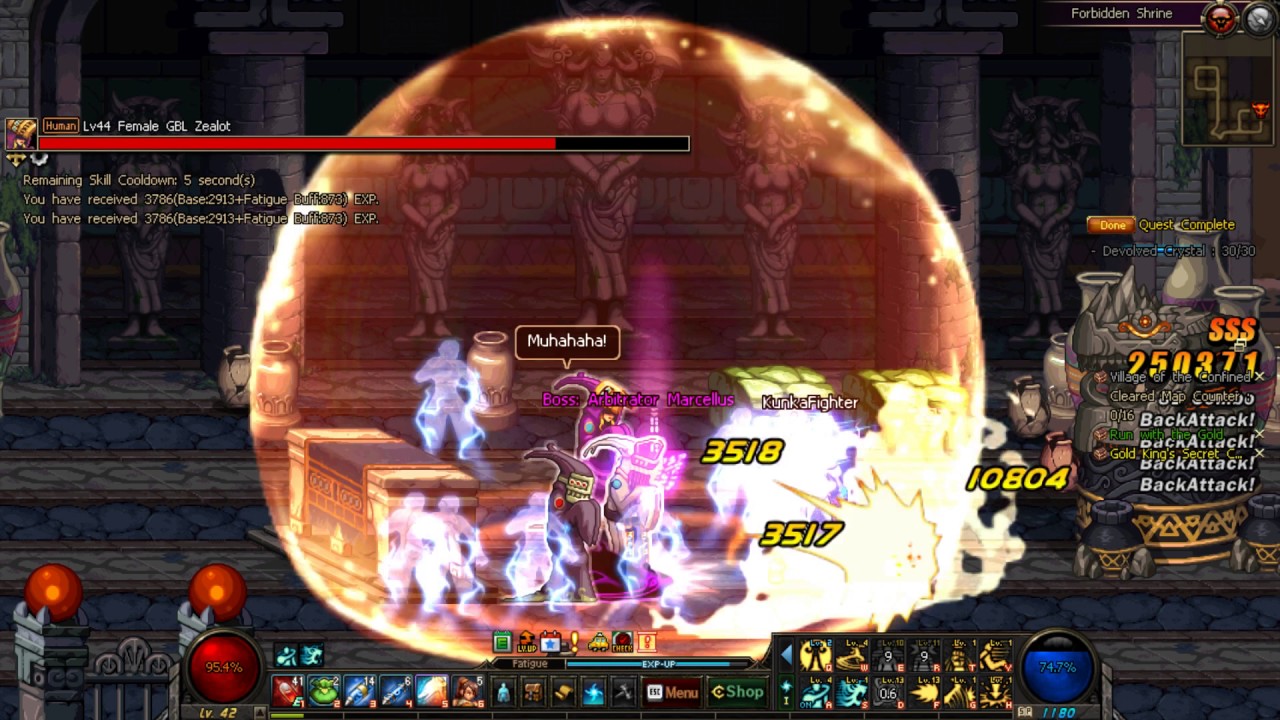 Dungeon Fighter Online - Steam version - 2017 Gameplay - Part 40 - High Priest Aslor