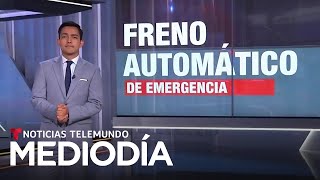 Para 2029 todos los autos nuevos tengan frenado automático de emergencia | Noticias Telemundo screenshot 5