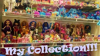 Collection Video! FINALLY! Full Tour of my Displays!!!