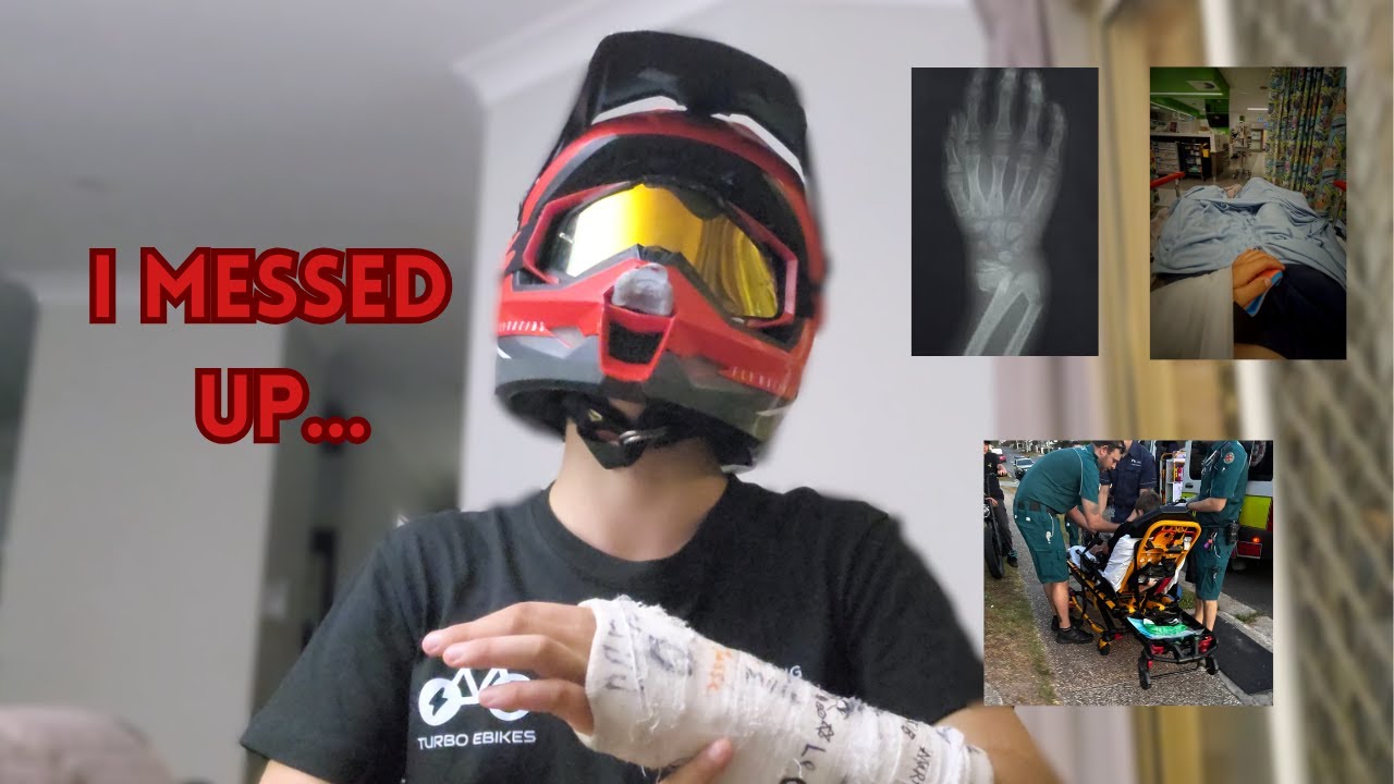 I CRASHED MY E-BIKE...BAD (3 Day Vlog + CRASH FOOTAGE) - YouTube