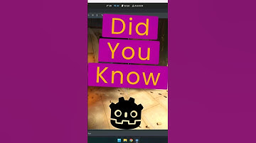 Did you know? Godot quick open file #godot #gamedev #didyouknow