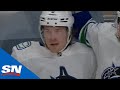 Brock Boeser Snipes Goal After Fantastic Pass From Elias Pettersson