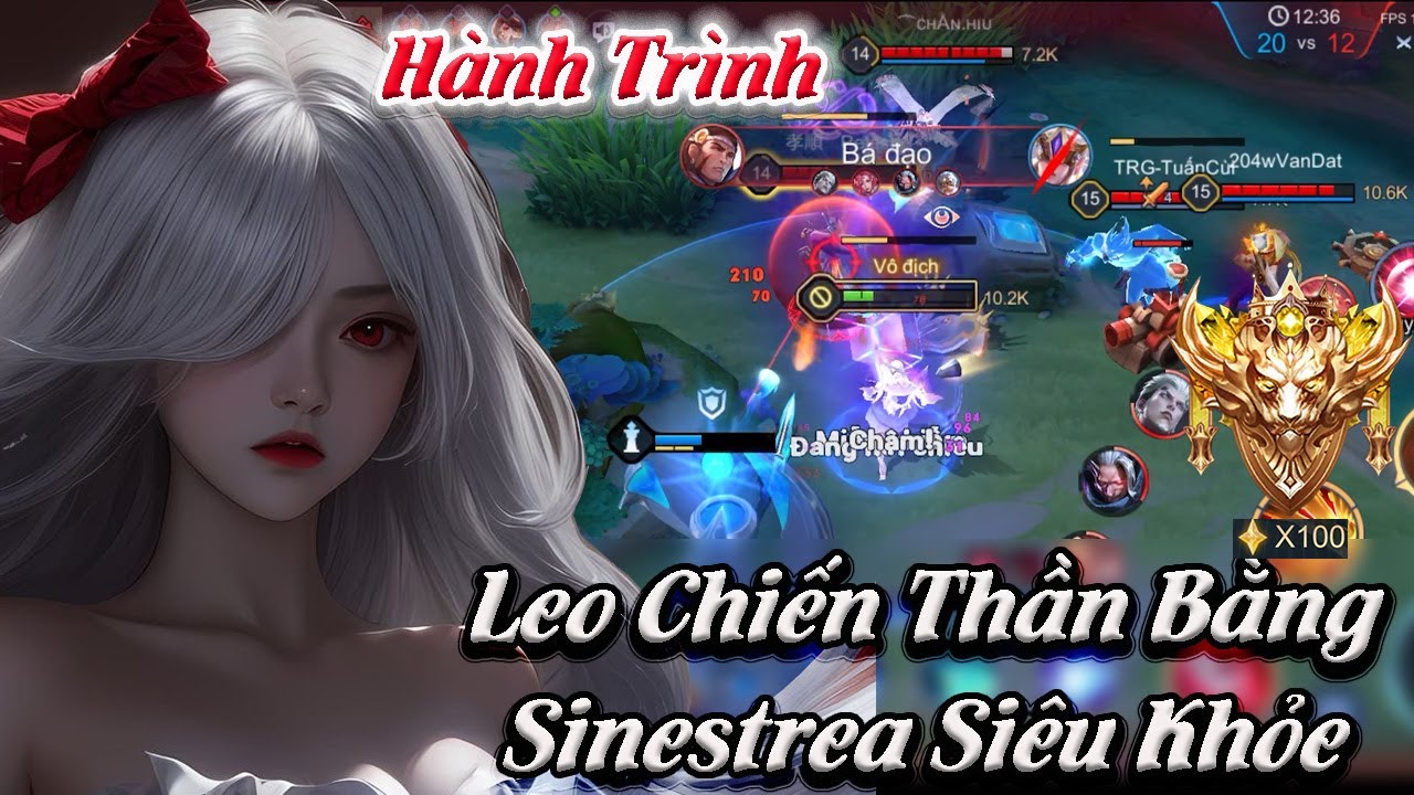 Top1.Sinestrea! Hành Trình Leo Chiến Thần Bằng Sinestrea Đối Đầu Với Both Baron Cực Dễ Tại Rank 8x?