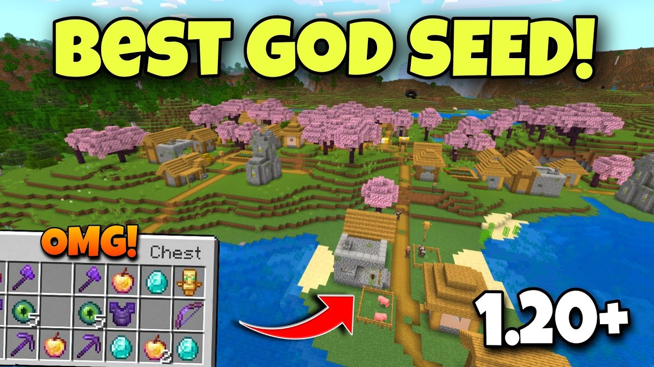 🔥Best God Seed For Minecraft 1.20 Bedrock & Pocket Edition | Seed ...