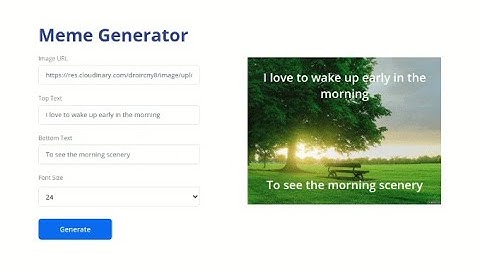 CODING PRACTICE 44 | MEME GENERATOR | REACT JS | CCBP 4.O | CCBP