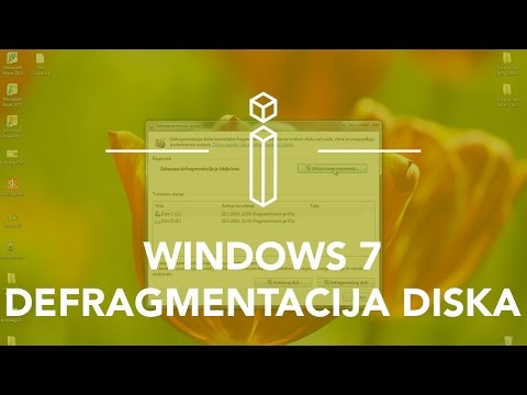 WINDOWS - Defragmentacija diska