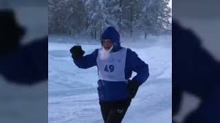 The world’s coldest marathon 2022 in Oymyakon, Yakytia