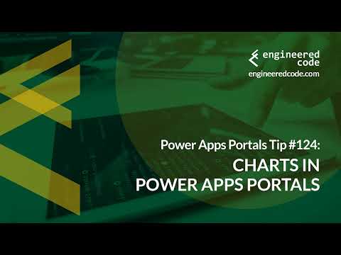 Power Apps Portals Tip #124 - Charts in Power Apps Portals - Engineered Code