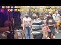 See Manila Philippines During Rush Hour On A Jeepney!