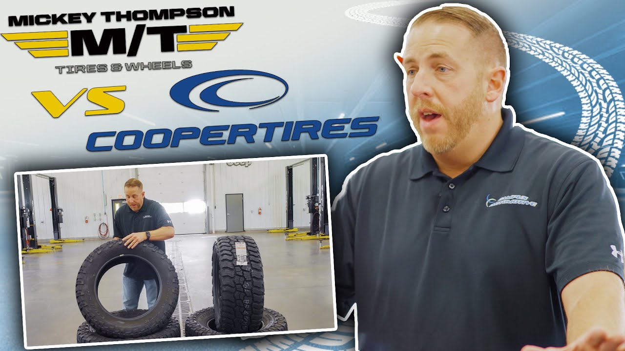 Cooper Rugged Trek VS Mickey Thompson Baja Boss Tire Comparison - YouTube