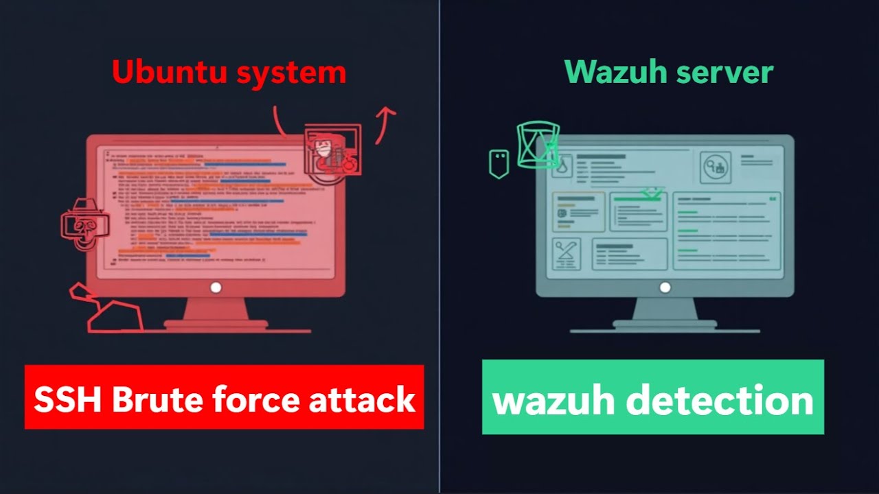 Wazuh Agent SSH Brute Force Test with Hydra | Detecting Attacks in ...