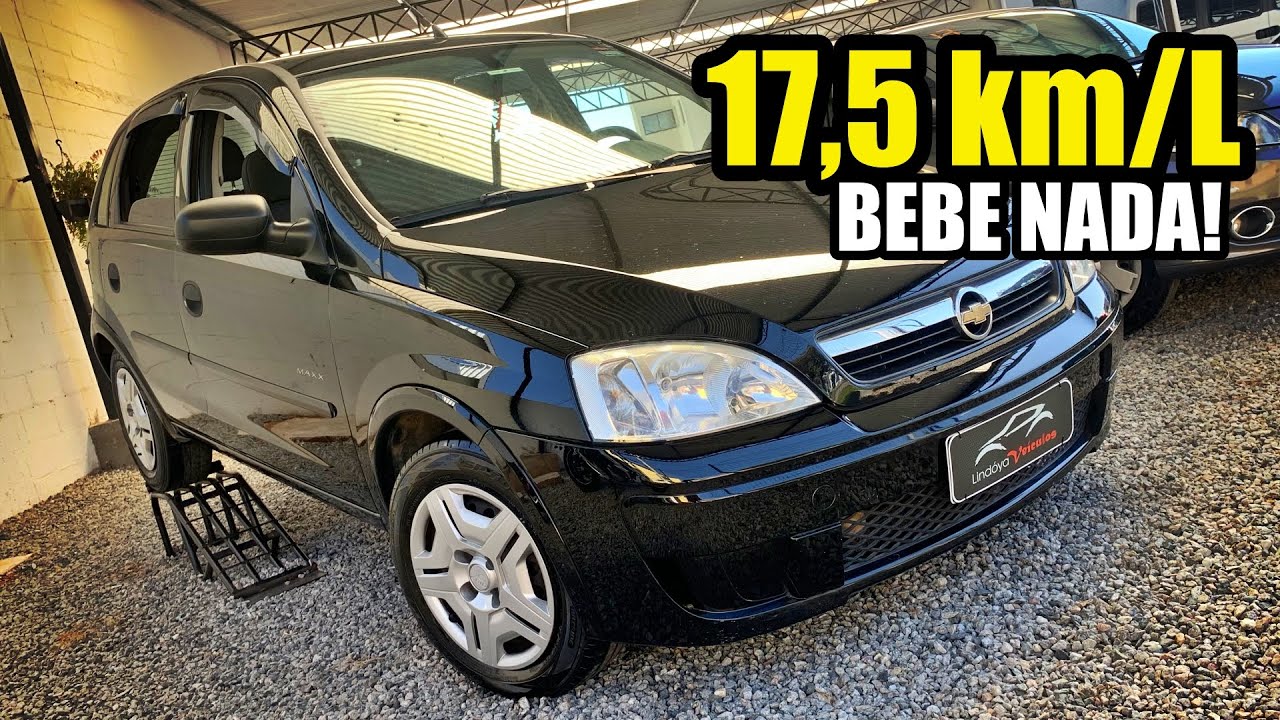 GM - Chevrolet Corsa Hatch Maxx 1.4 4p. Preta 2009 - Campo Grande