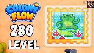 Colony flow Level 280 Walkthrough Solution