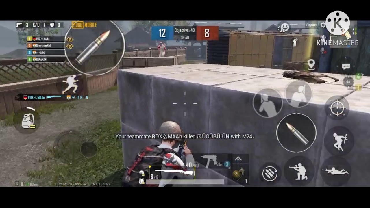 m24 shots against BladeCorn 