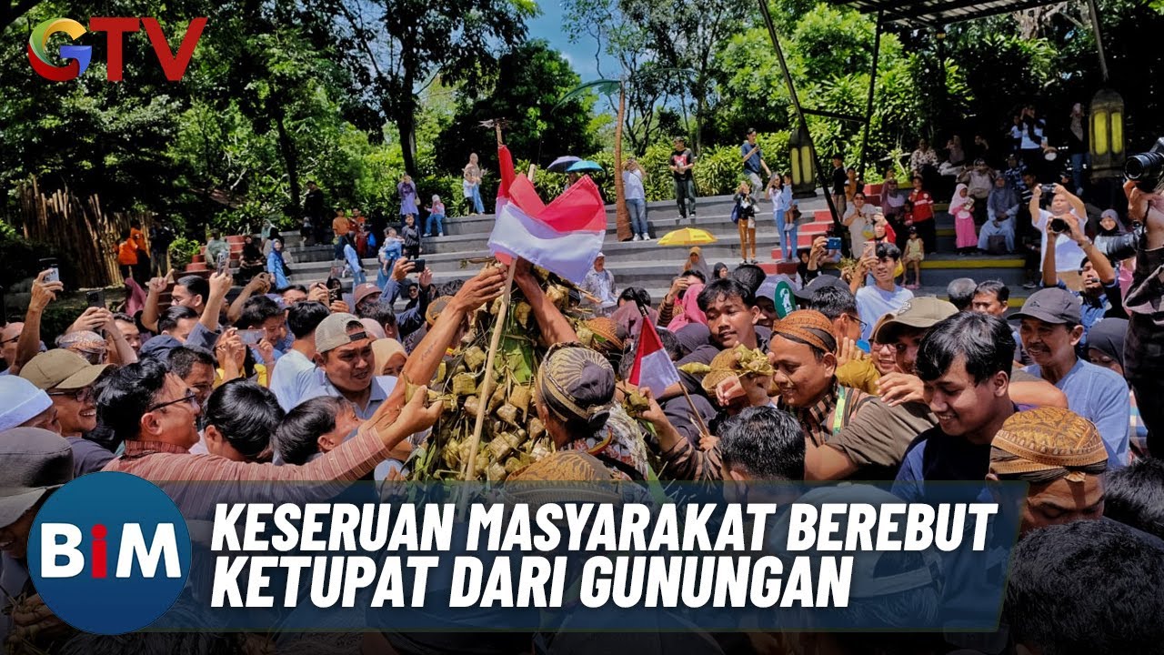 Tradisi Lebaran Ketupat di Solo, Warga Berebut Ketupat yang di Kawal | BIM | 07/04