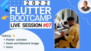 Flutter Bootcamp SESSION #7 - Flutter list view , reusable components, Asset and Network Images