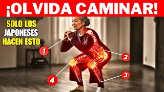 6 Ejercicios Que Los Japoneses Hacen Para Doblar la Fuerza de Sus Piernas Después de los 60