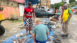 VOLTEI NA FEIRA DO ROLO DE AREIA BRANCA EM BELFORD ROXO RIO DE JANEIRO