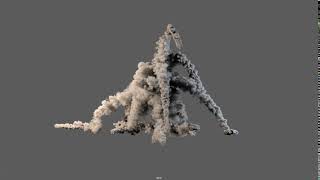 Maya Bifrost debris smoke test01