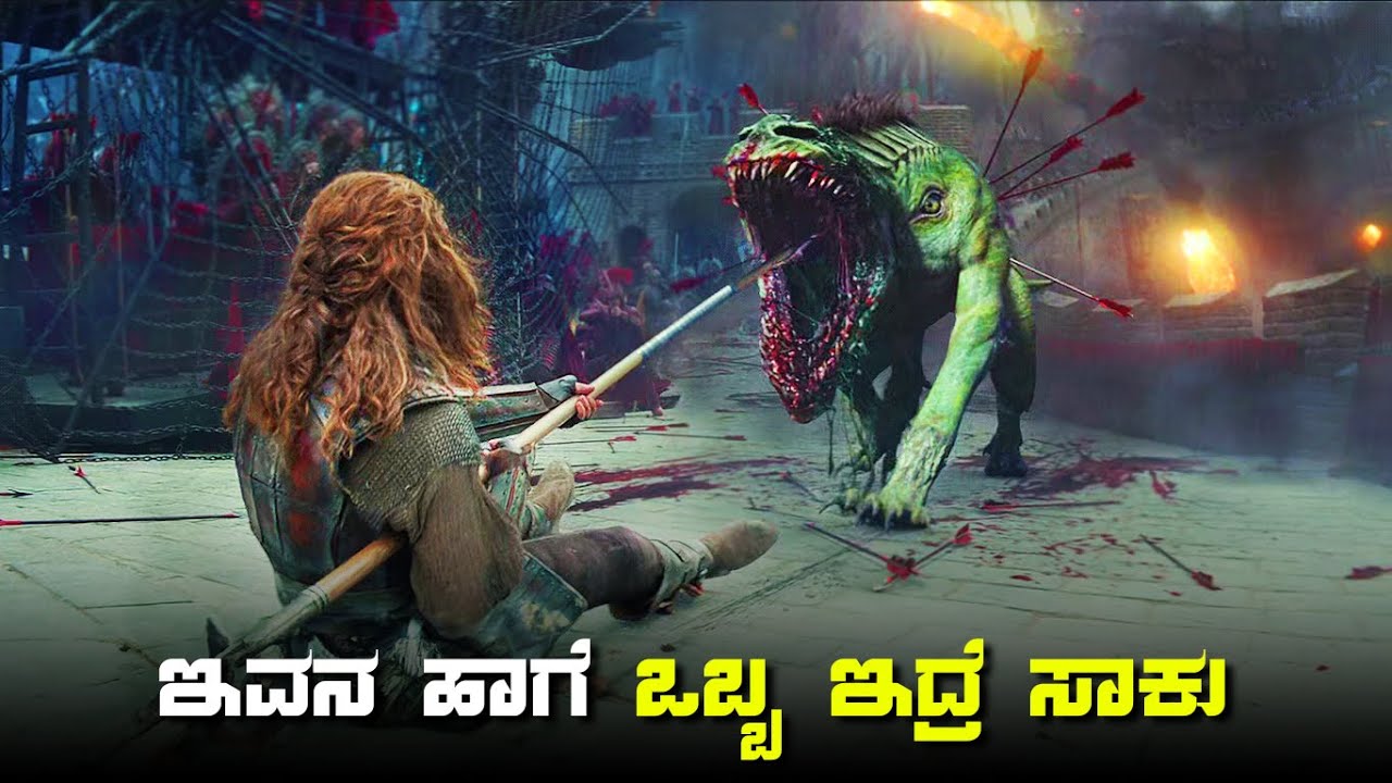 THE GREAT WALL movie explained in kannada • dubbed kannada movies story explained review 