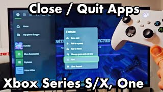 Xbox Series S/X: How to Close / Quit Games & Apps screenshot 4