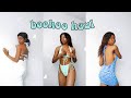 summer boohoo try-on haul!🌻🤍 basics, swimwear, pinterest inspired etc