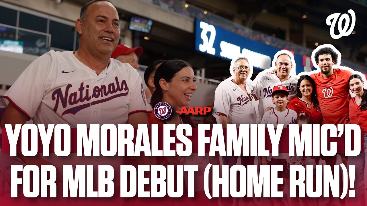Family Mic'd Up: Yohandy Morales MLB Debut + Home Run | Presented by AARP