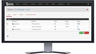 User and Group management in pFsense with **BONUS** notifications setup 2021