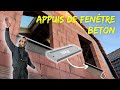 Pose des appuis de fenetre en beton  vlog rnovation 25