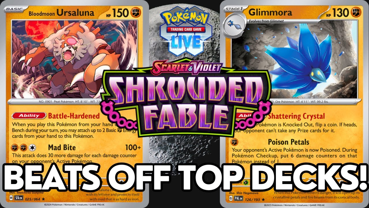 My New Bloodmoon Ursaluna List DESTROYS Tier 1 Decks!