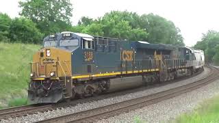 CSX 3188 Leads CSX Q414 at Shenandoah Junction, WV