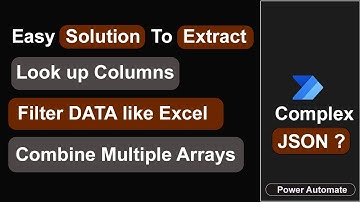 How to parse json in power automate flow