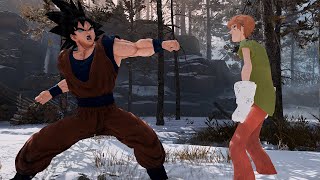 Goku vs Ultra Instinct Shaggy - God of War PC Mods