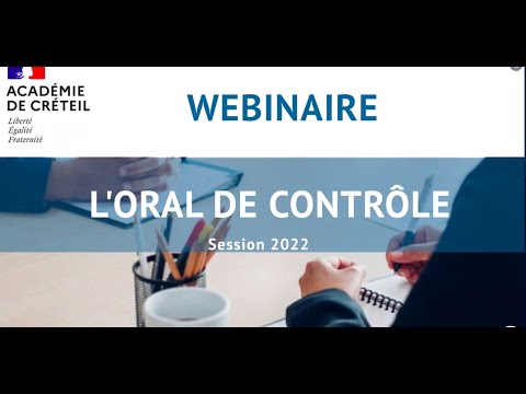 ORAL DE CONTRÔLE CAPSULE GENERALE