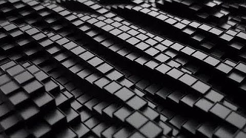 Black Cubes Stock Motion Graphics