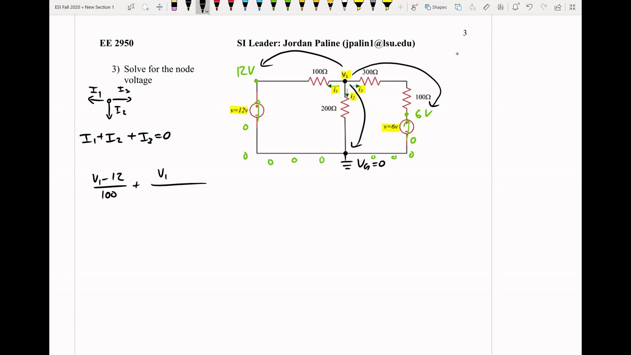 EE 2950 SI Session #7 Problem #3 - YouTube