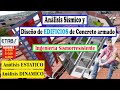 🥾📐🏭DISEÑO DE EDIFICACIONES  DE CONCRETO ARMADO - NORMA E030 -E060  - E020 / ETABS (Completo)✅🏙🌇