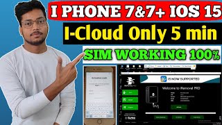 iphone 7 icloud unlock || iphone 7 plus icloud unlock || 7 and 7 plus unlock with sim working 100% |