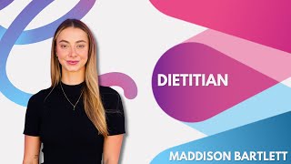 MedCentres | Dietitian - Maddison Bartlett by MedCentres 47 views 6 months ago 49 seconds