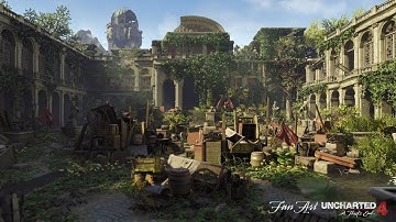 Treasury Courtyard [UE4] [Uncharted 4 fan art]