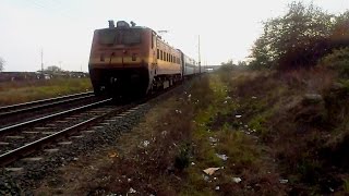 22648 Trivandrum Central - Korba Superfast Rushing Hello!