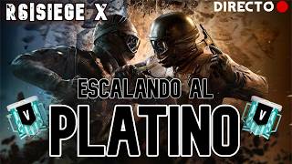 Hoy hasta platino no corto directo || Rainbow Six Siege X