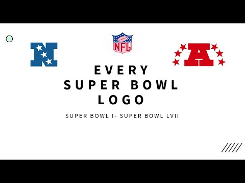 Every Super Bowl Logo