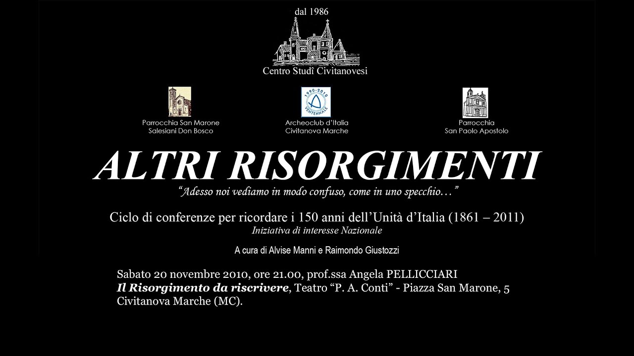 Pellicciari: il Risorgimento da riscrivere_20 novembre 2010