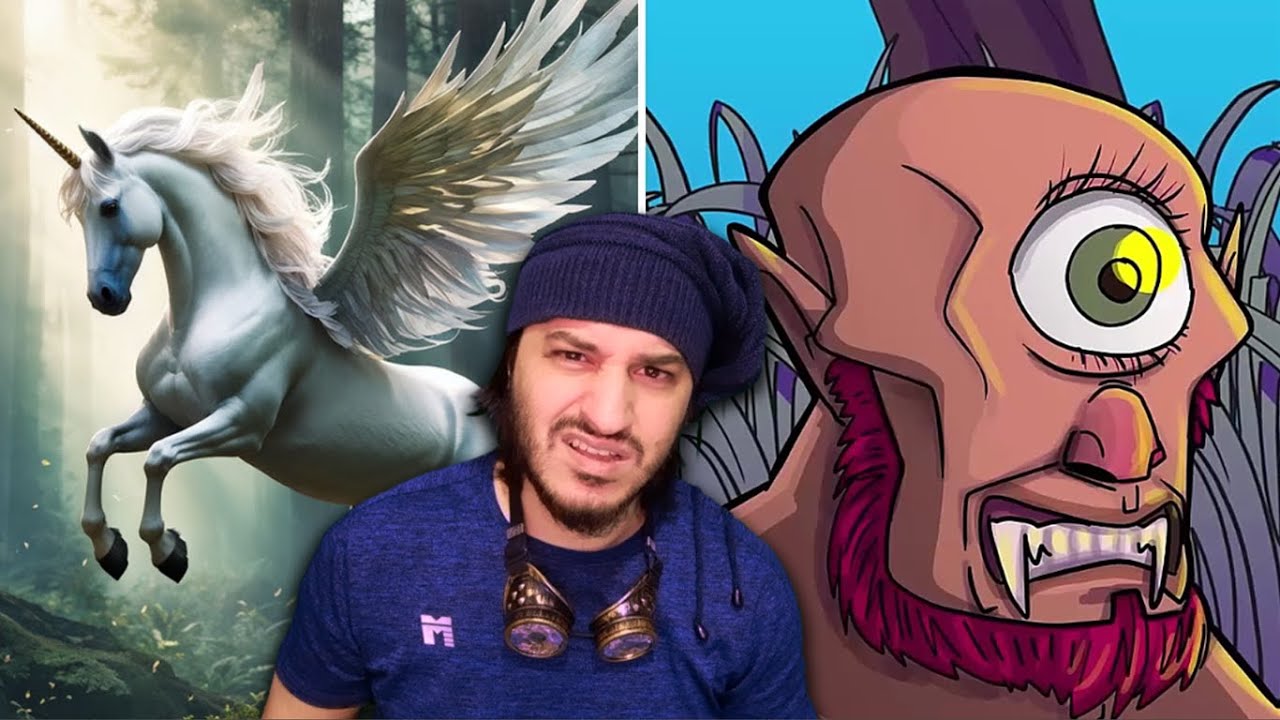 مخلوقات أسطورية خيالية , ما هي حقيقتها ؟ 🦄🐲