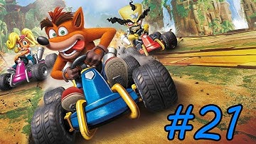 Crash Team Racing Nitro-Fueled - Walkthrough - Part 21 - Hot Air Skyway (PS4 HD) [1080p60FPS]