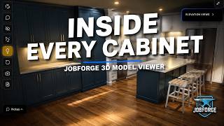 From cabinet design to install crew — JobForge 3D Model Viewer tour