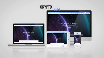 Crypto - Divi Child Theme One Click Demo Import!