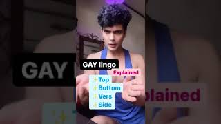 Gay terms explained #shorts